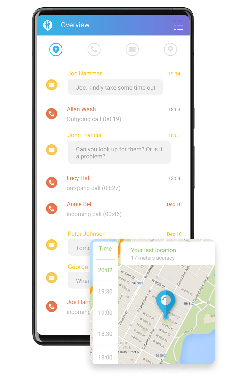 Applicazione Couple Tracker - App Tracker di Coppia